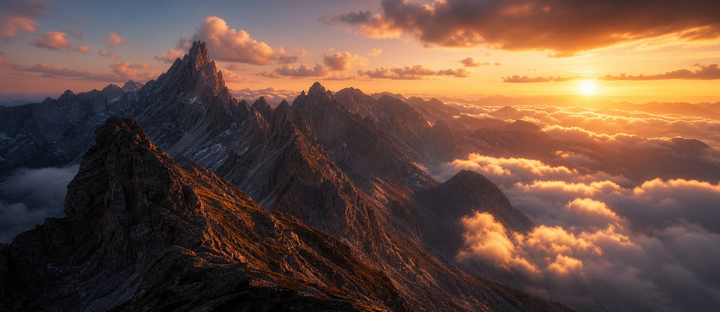 电影感山峰